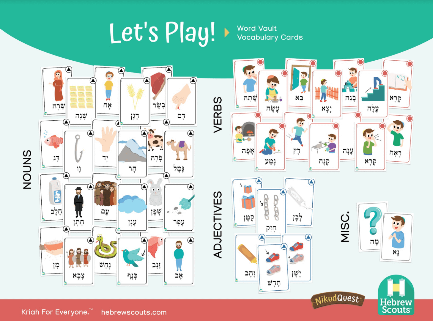 NQ Unit 1-8 Word Vault Cards - Image 2