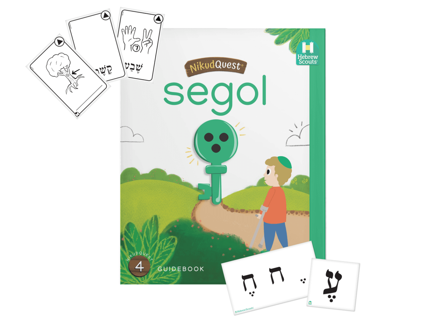 NikudQuest Unit 4 Segol/ Green Kit - Image 2