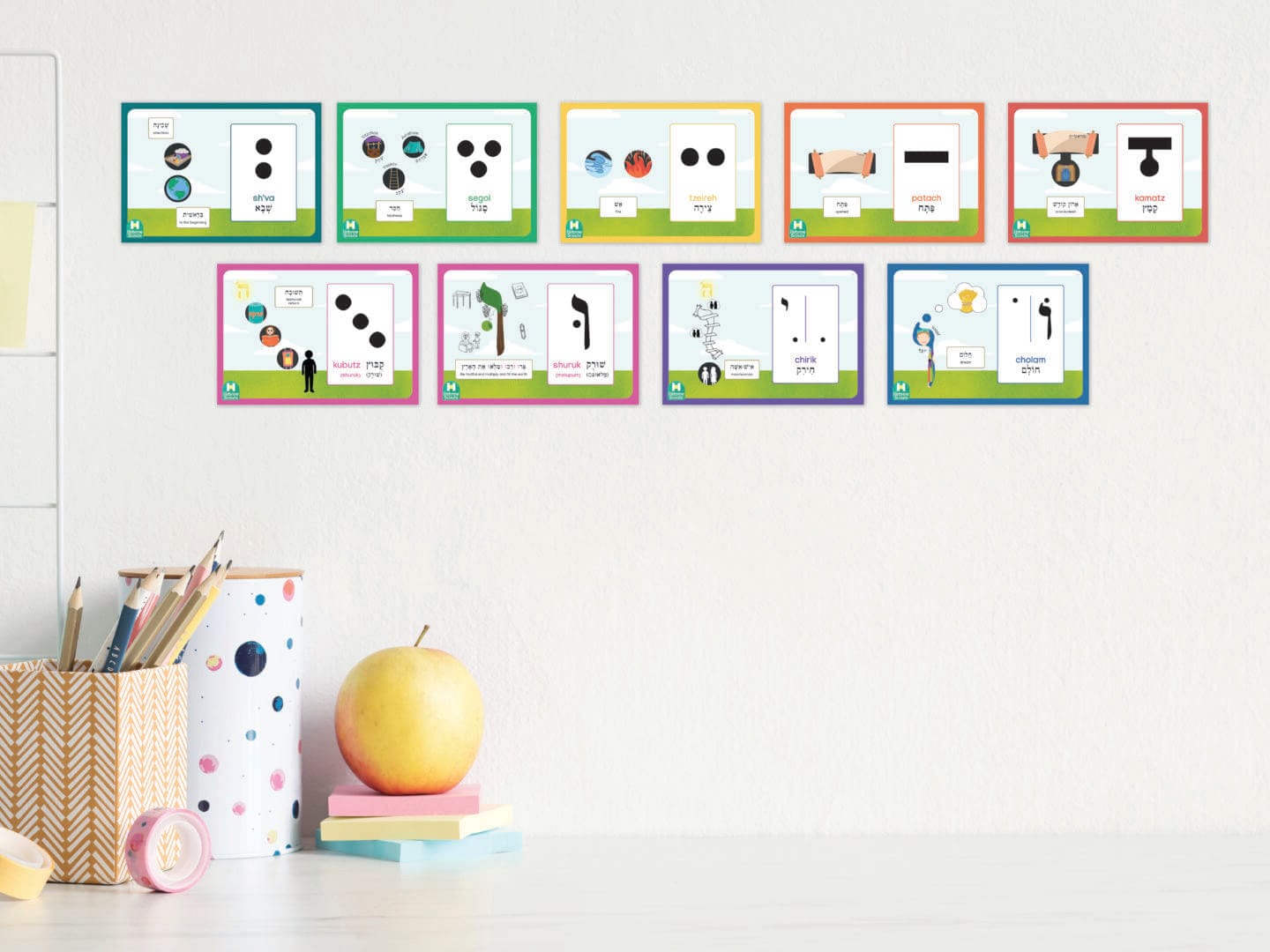 NikudQuest Anchor Charts for Vowels, Rules, Prefixes and More (Units 1-8) - Image 4