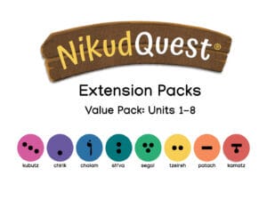 NQ Kriah Worksheet Extension Packs by Unit / Permanent School Download License