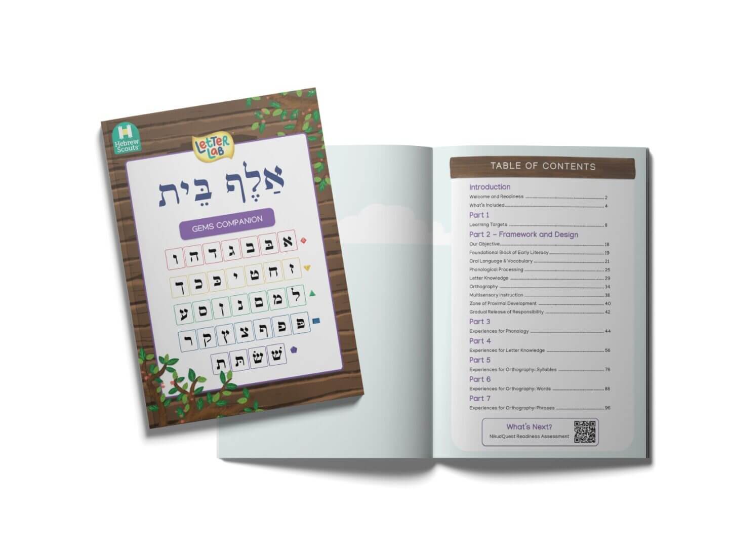 GEMS Educator's Companion for Alef Bet Games/ Centers/ Small Groups