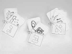 Alef Bet Vocabulary and Handwriting Cards/ Download