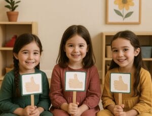 Group Learning Paddles, Thumbs Up/ Down, Heads/ Tails
